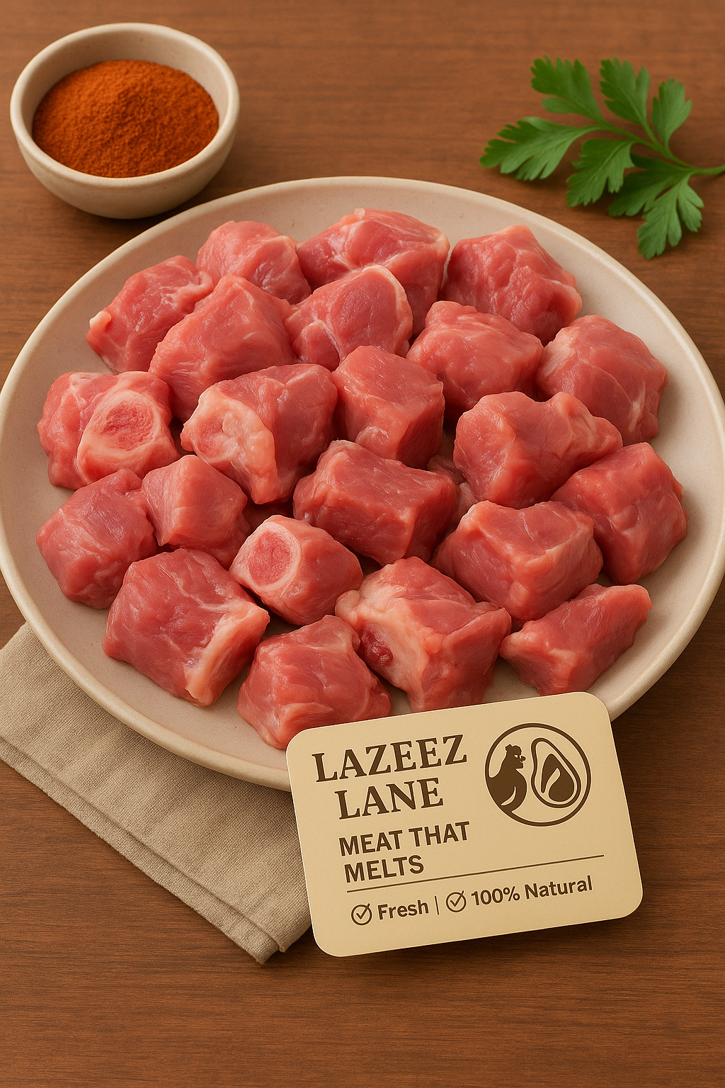 Goat Boneless Curry Cut