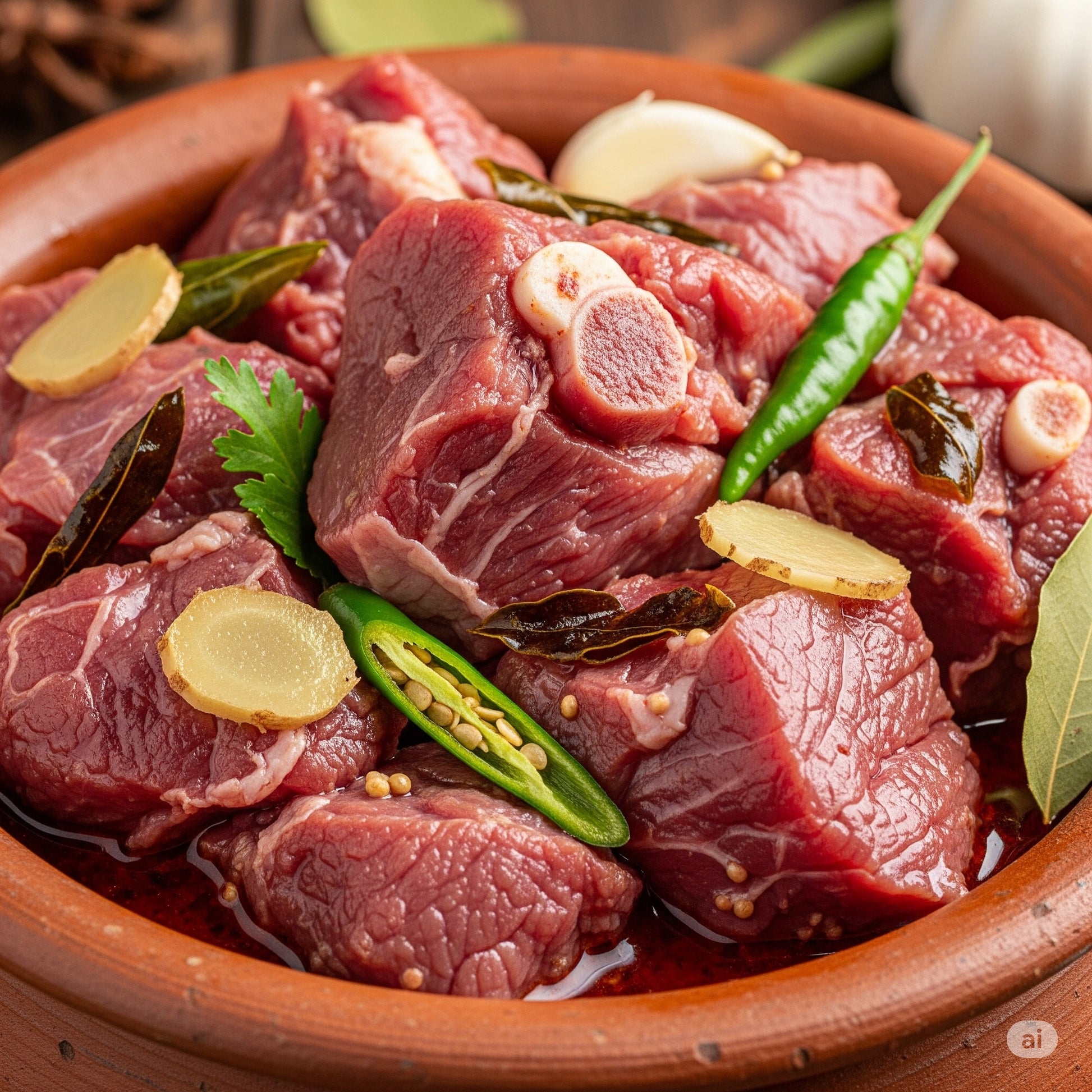Goat Boneless Curry Cut